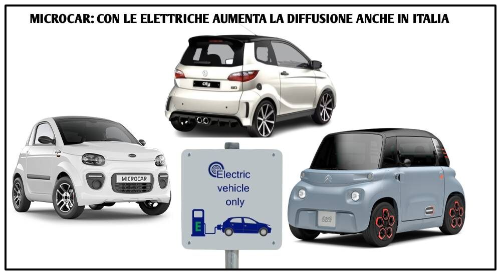 Microcar: Con Le Elettriche Aumenta La Diffusione Anche In Italia