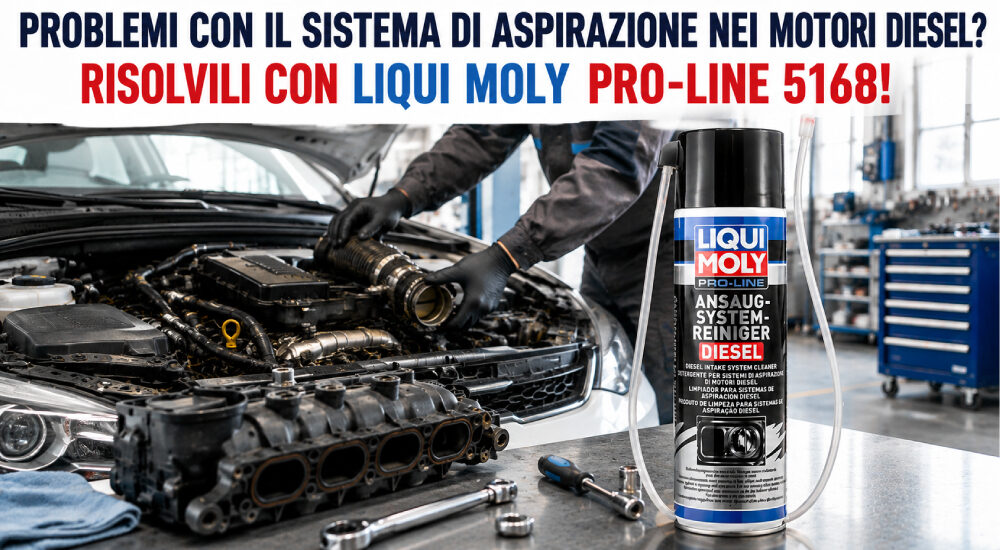 Problemi Nel Sistema Di Aspirazione Dei Motori Diesel? Risolvi Con Il Liqui Moly 5168!