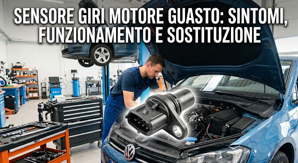 Sensore Giri Motore Guasto: Sintomi, Funzionamento E Sostituzione
