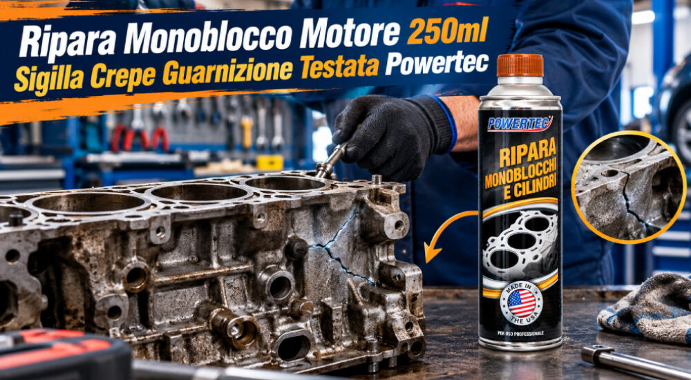 Crepe Nel Monoblocco Motore E Nei Cilindri: Cause, Sintomi E Come Ripararle Con Powertec